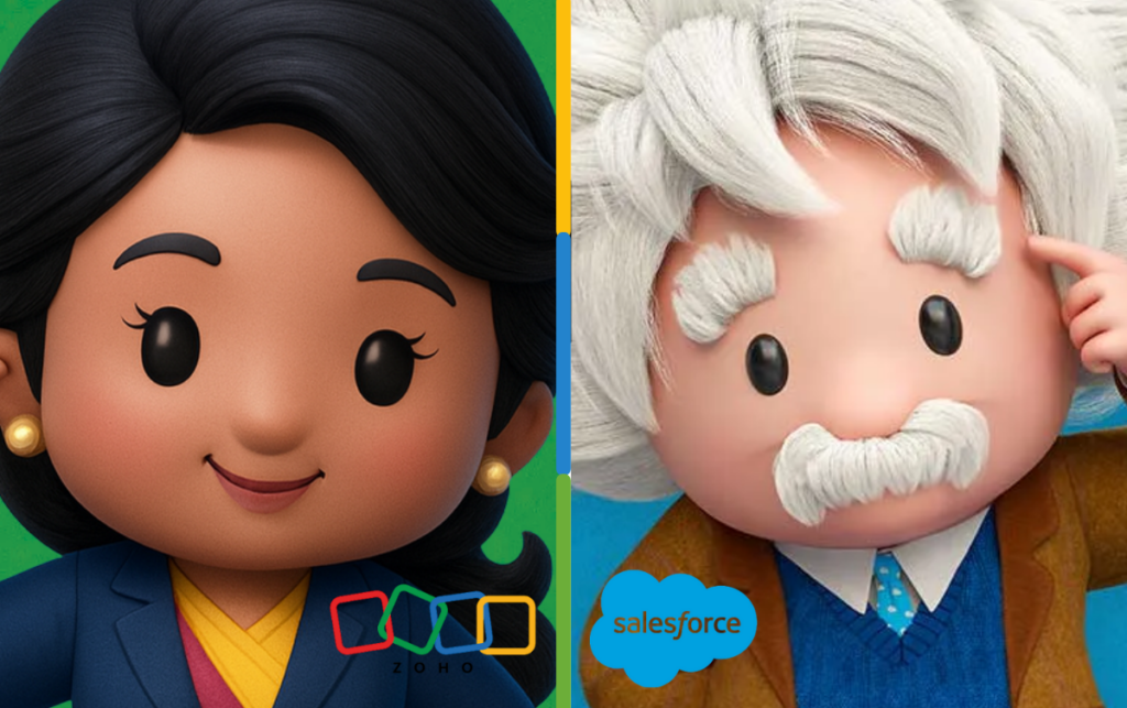 Salesforce's Einstein or Zoho CRM's Zia: Which one is best for your SMB?